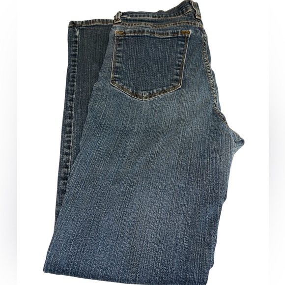 NYDJ Denim - Not Your Daughter’s Jeans jeans straight leg bottom/zip 5 pockets high rise Sz 8